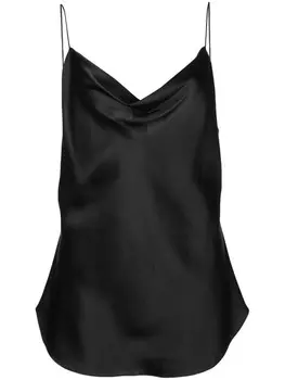 Cinq A Sept топ Marta на бретелях, черный