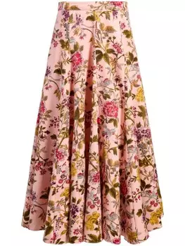 Cinq A Sept юбка Hilda, розовый