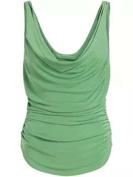 Cinq A Sept верх из вишневого цвета, зеленый