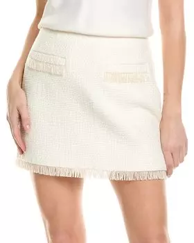 Cinq Sept Kimmie Юбка, белый