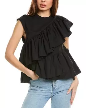 Cinq Sept Micki Топ, черный