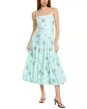 Cinq Sept Платье миди Amelie, синий