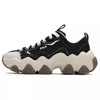CIPRESS Canvas Shoes Women's Low-top Черный/белый/бежевый/коричневый Fila
