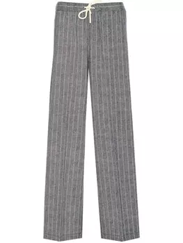 Circolo 1901 брюки в полоску, серый