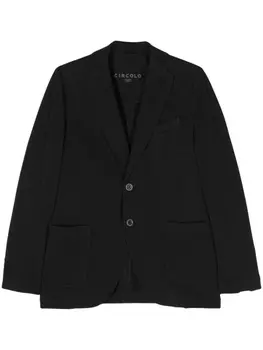Circolo 1901 фактурный пиджак, черный