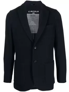 Circolo 1901 однобортный пиджак, синий
