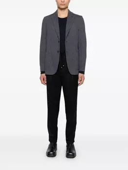 Circolo 1901 твиловый пиджак, синий