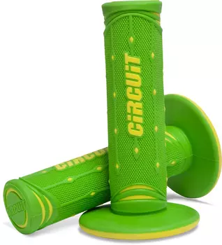 Рукоятка на руль Circuit Equipment JUPITER Racing, желто-зеленый