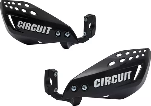 Защита на руль матоцикла Circuit Equipment VECTOR, белый