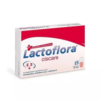 Цискар 15 капсул Lactoflora