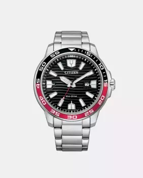 Citizen Of 2021 AW1527-86E Стальные мужские часы, серебряный