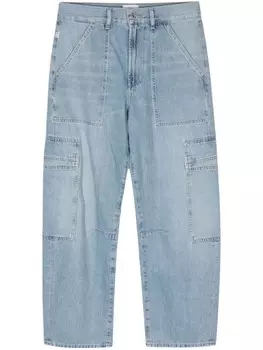 Citizens of Humanity джинсы карго с заниженной талией, синий