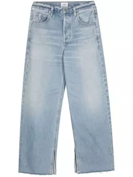 Citizens of Humanity джинсы с широкими штанинами светло-синего цвета, синий