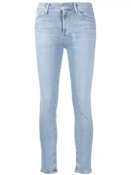 Citizens of Humanity джинсы скинни средней посадки, синий