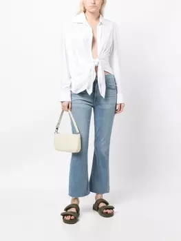 Citizens of Humanity укороченные джинсы bootcut Isola, синий