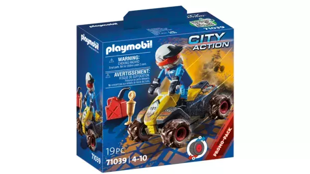 City action квадроцикл для бездорожья Playmobil