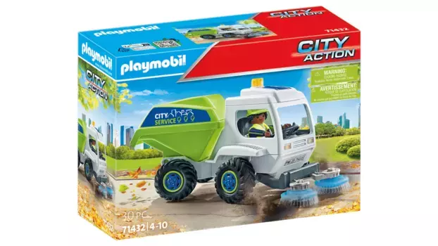 City action подметальная машина Playmobil