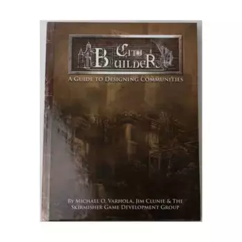 City Builder - A Guide to Designing Communities (4th Printing, POD, Standard Color), Fantasy Supplements (Skirmisher Publishing) (d20), твердый переплет