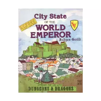 City State of the World Emperor (4th Printing), Dungeons & Dragons Fantasy Modules (A - C) (Judges Guild), мягкая обложка