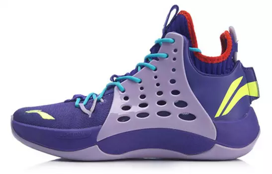 CJ McCollum Sonic 7- Purple | Средние профессиональные баскетбольные кроссовки Lining