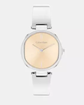 CK Elevated 25200311 стальные женские часы Calvin Klein, серебро