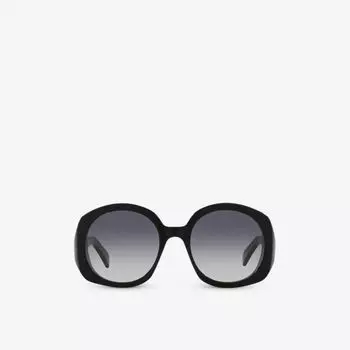 CL000378 CL40242I солнцезащитные очки из ацетата в круглой оправе Celine, черный