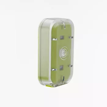 CL 500 LED USB передний/задний велосипедный фонарь - желтый Elops