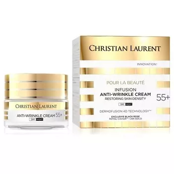 Cl Омолаживающий инфузионный крем с антивозрастным эффектом 55+ 50мл, Christian Laurent