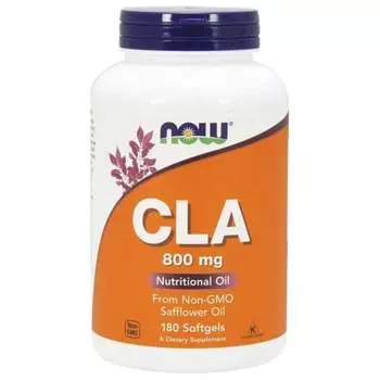 CLA 800 мг - конъюгированная линолевая кислота из масла семян сафлора (180 капсул) Inna marka
