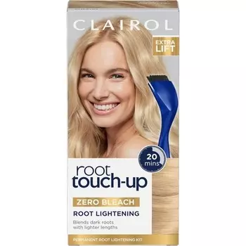 Clairol Root Touch-Up Extra Lift для светлых мелированных волос или балаяжа, набор для перманентного осветления корней, нулевой отбеливатель, 1 применение