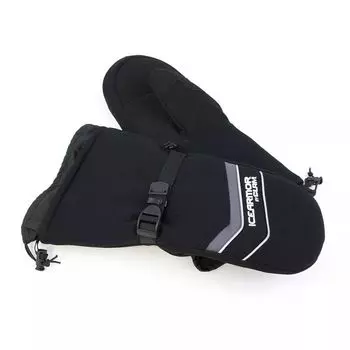 Clam Outdoors Варежки IceArmor Edge, черный