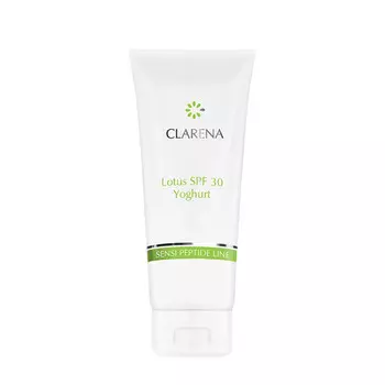 Clarena Lotus SPF30 Йогуртовый солнцезащитный крем 100 мл