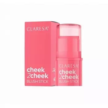 CLARESA Cheek2Cheek Кремовые румяна-стик 02 Неоновый Коралл 6г