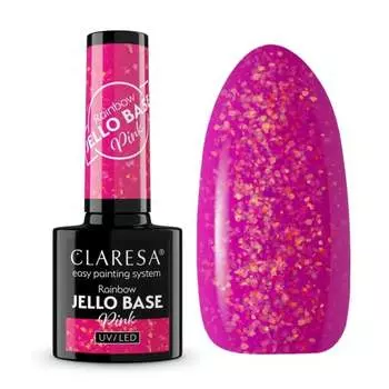 CLARESA Hybrid Base JELLO BASE - PINK - 5 г