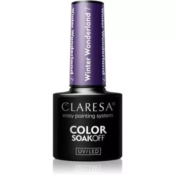 Claresa Лак для ногтей Soak Off Uvled Winter Wonderland 7,5 г