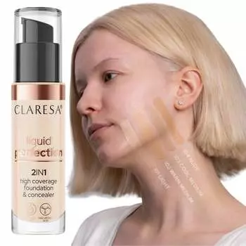 Claresa Liquid Perfection Covering Colors Foundation