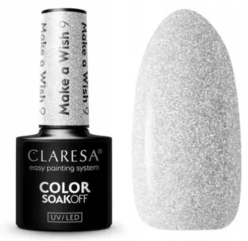 Claresa Make a Wish 9 - лак для ногтей гибридный 5г