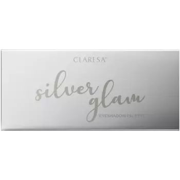 Claresa палетка теней для век Silver Glam, 12 г