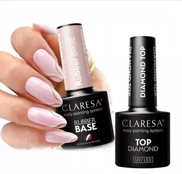 Claresa, резиновая основа + верхний ромб