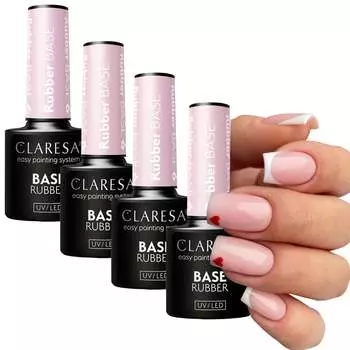 Claresa Rubber Base 3+1 Set