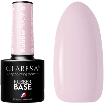 Claresa Rubber Base резиновая основа для ногтей 6,5 г
