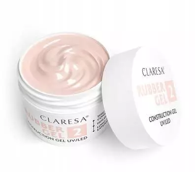 Claresa Rubber Gel Builder Gel с тиксотропией - 2 - 12 г Puderek