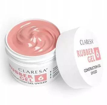 Claresa Rubber Gel Густой строительный гель с тиксотропией 6 - 90 г Puderek