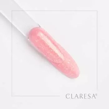 Claresa Soft&Easy Glimmer Pink Builder Gel, средне-розовый, 45 г