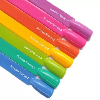 Claresa, Summer Stories, набор гибридной коллекции, 7 предметов