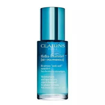 Clarins Hydra-Essentiel Bi-Phase Face Serum Интенсивная увлажняющая сыворотка, 1 жидкая унция