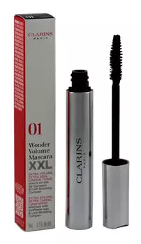 Clarins Mascara Supra Volume XXL, Тушь для ресниц, 01, 8 мл