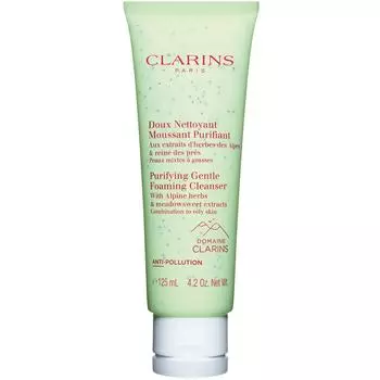 Clarins Purifying Gentle Foaming Cleanser нежная очищающая пенка для лица 125мл
