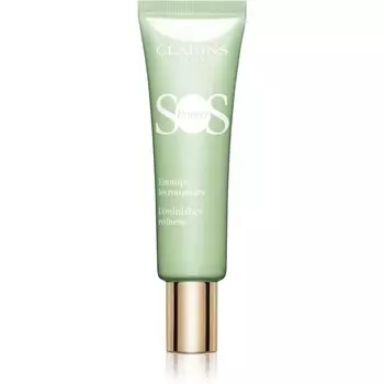 Clarins SOS Primer база под макияж, тональный крем оттенка Redness 30 мл
