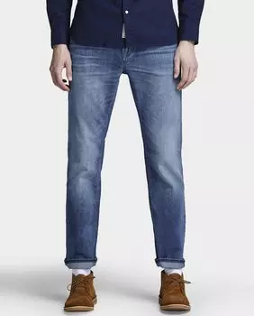 Clark мужские обычные синие джинсы Jack & Jones, синий